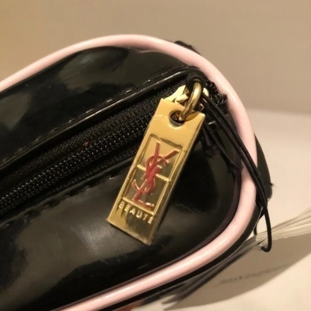 YSL yves saint Laurent beauty cosmetic bag pouch